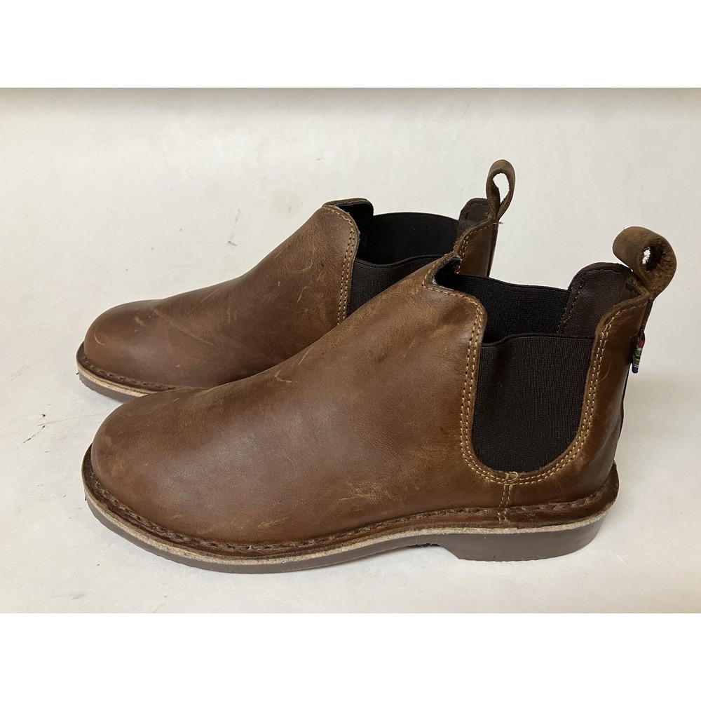 Veldskoen Woodstock (Brown Sole) Chelsea Pull‎ On Boot Shoe Unisex M 4 W 6 New